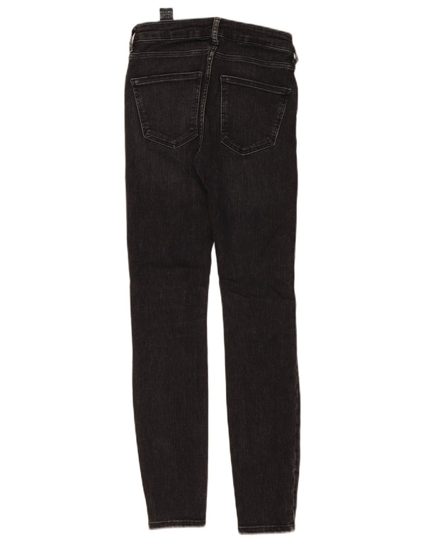 Женские джинсы скинни Zara EU 36 XS W26 L28, черный хлопок