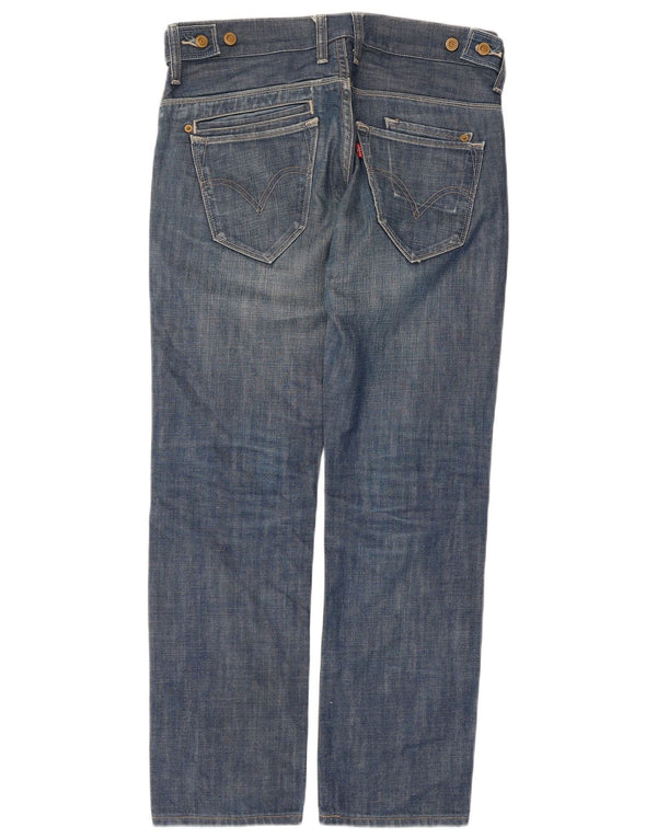 Женские узкие джинсы Levi's W30 L30 синие, хлопок
