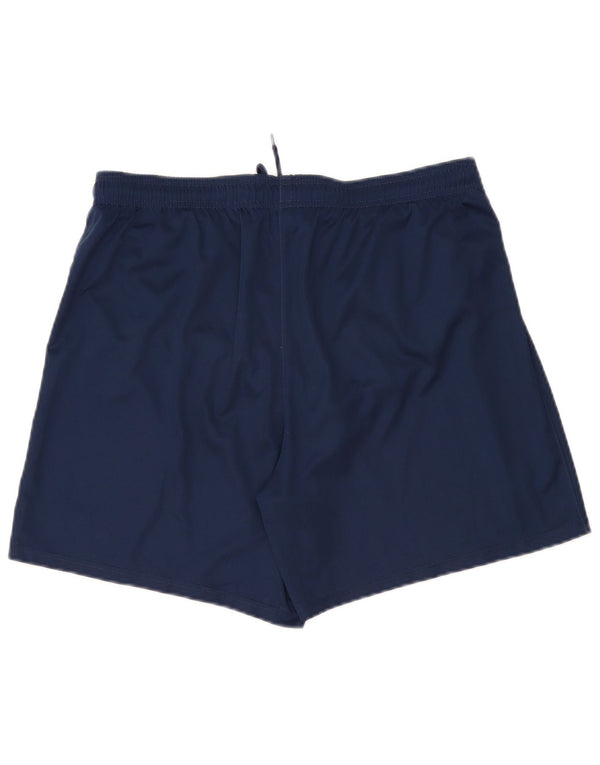 Мужские спортивные шорты NIKE Dri Fit, большой размер, темно-синий, полиэстер