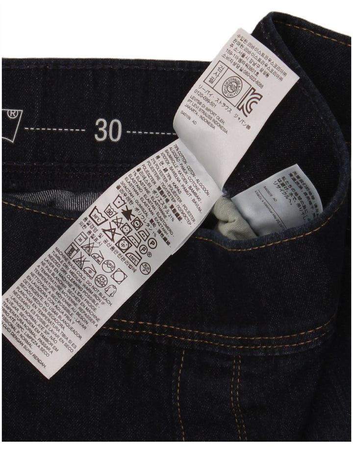 Женские джинсы джеггинсы Levi's W30 L30, темно-синие, хлопок