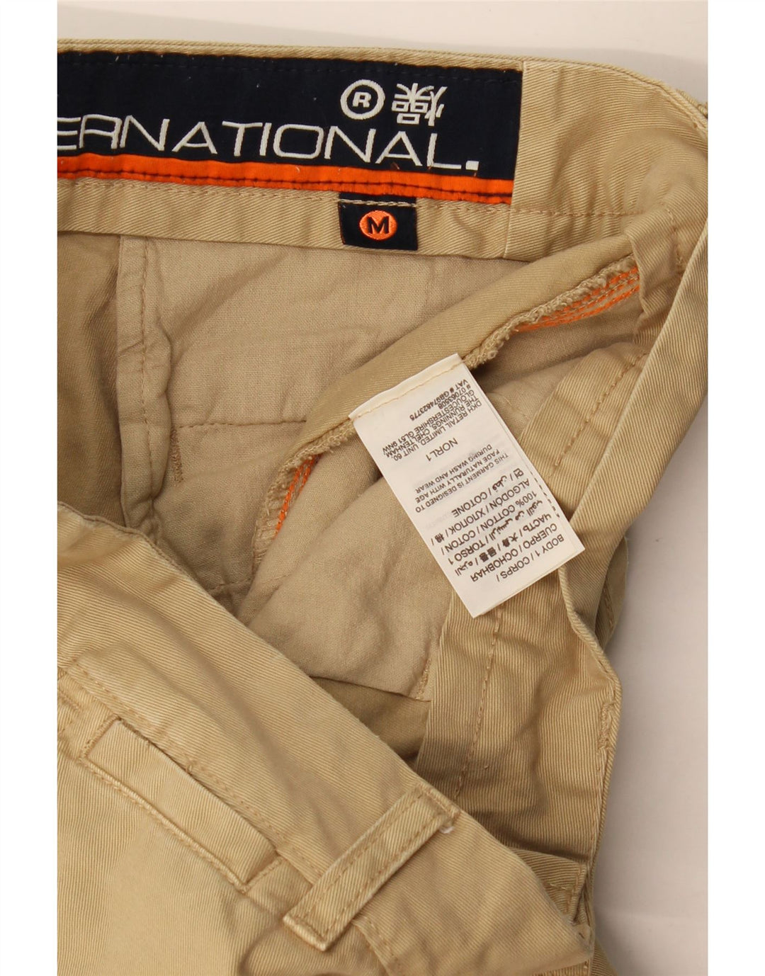 Мужские шорты чинос Superdry Medium W32 Бежевые, хлопок
