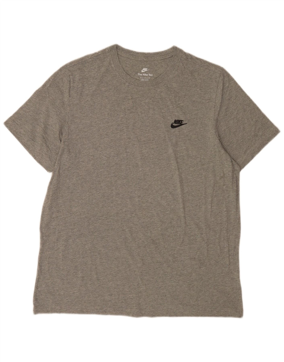 Мужская футболка Nike Top XL, серый хлопок с крапинками