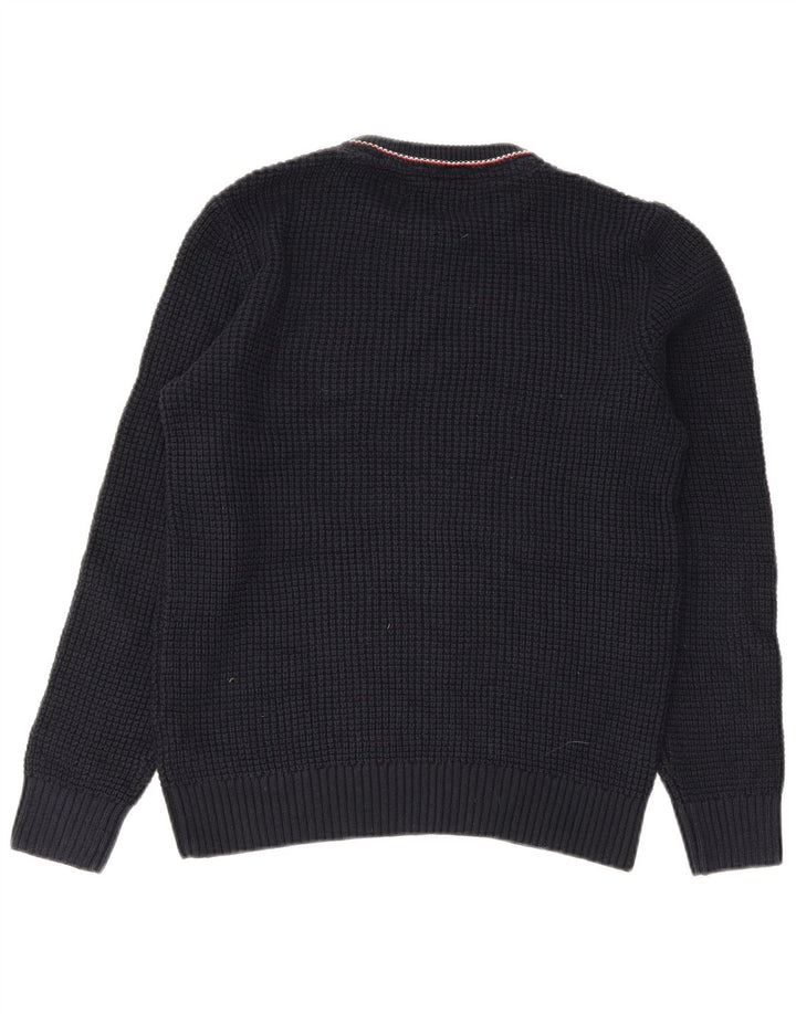 Мужской джемпер с круглым вырезом Jack & Jones, средний темно-синий акрил