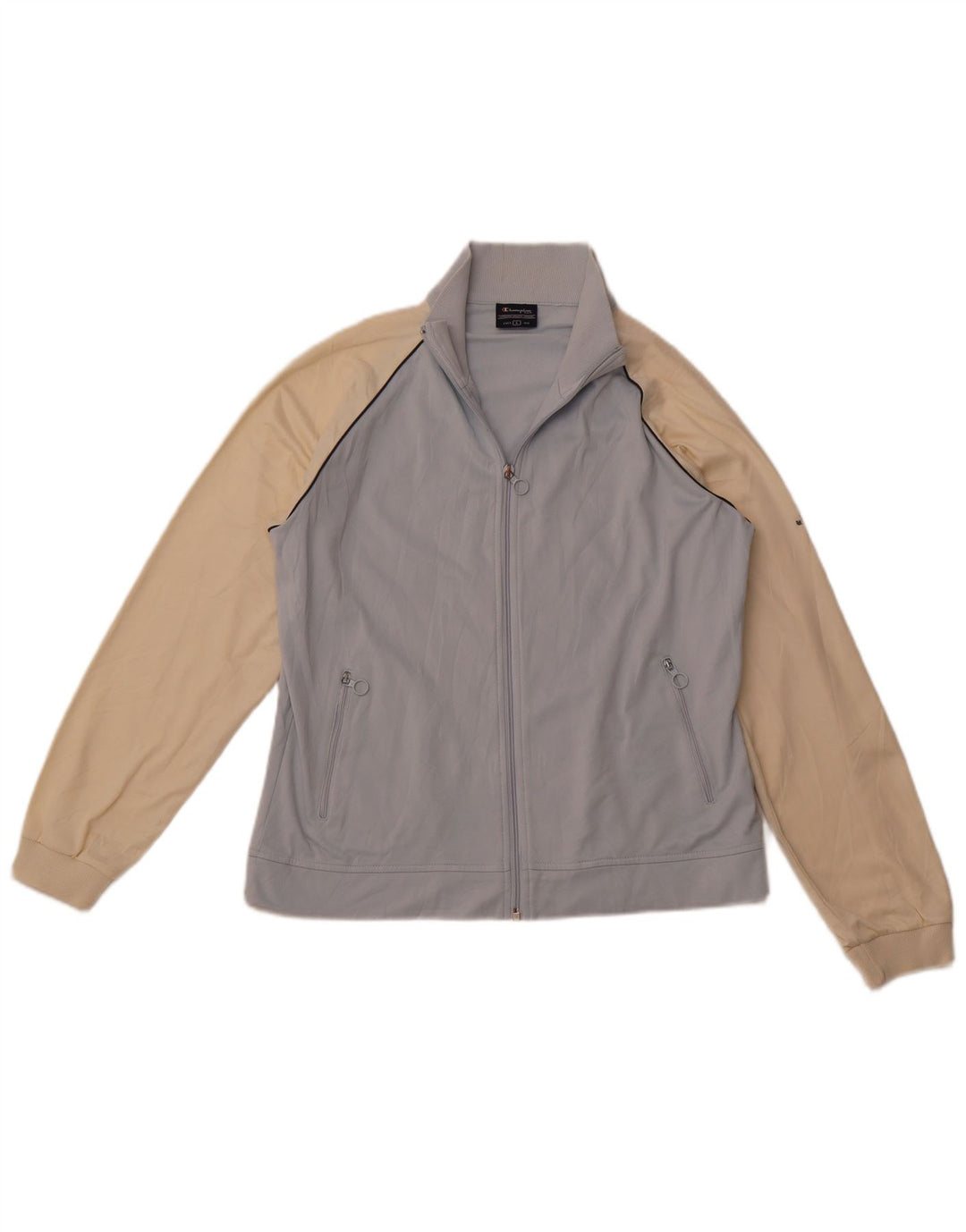 Женский спортивный костюм CHAMPION, верхняя куртка UK 16, большой синий цвет с цветными блоками