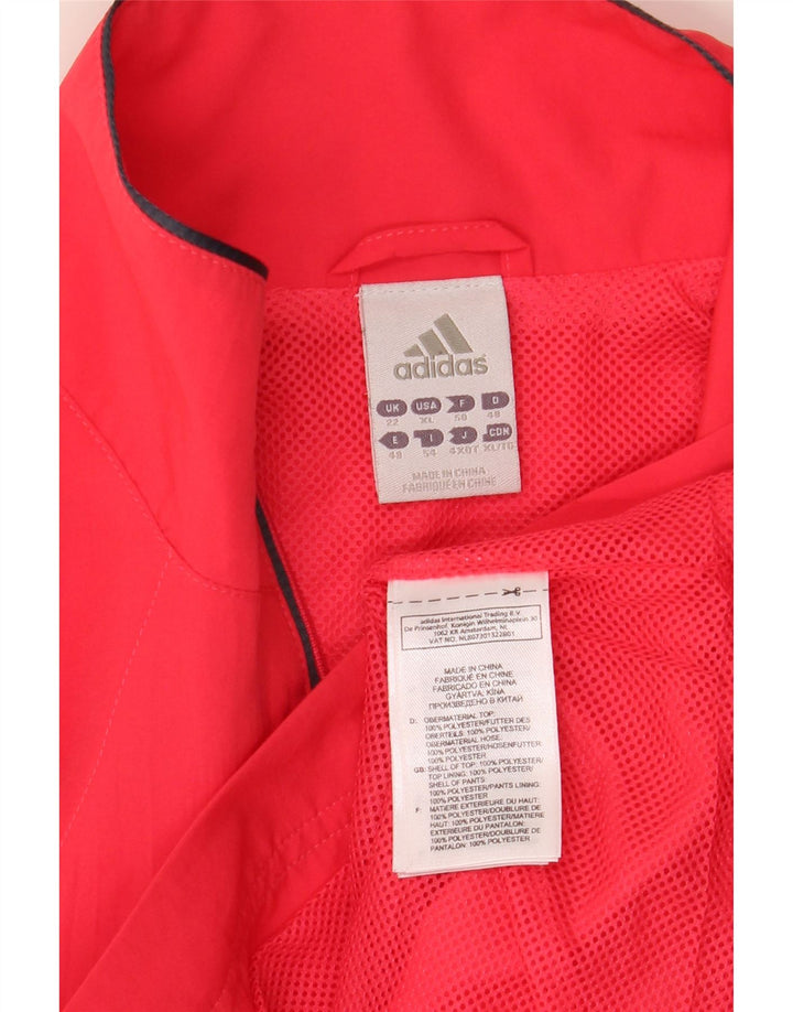 Женский спортивный костюм Adidas Top Jacket UK 22 XL Красный полиэстер
