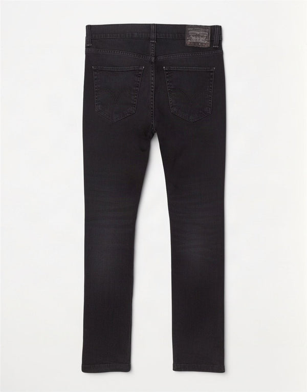 Мужские джинсы скинни Levi's 511 W33 L32, черный хлопок