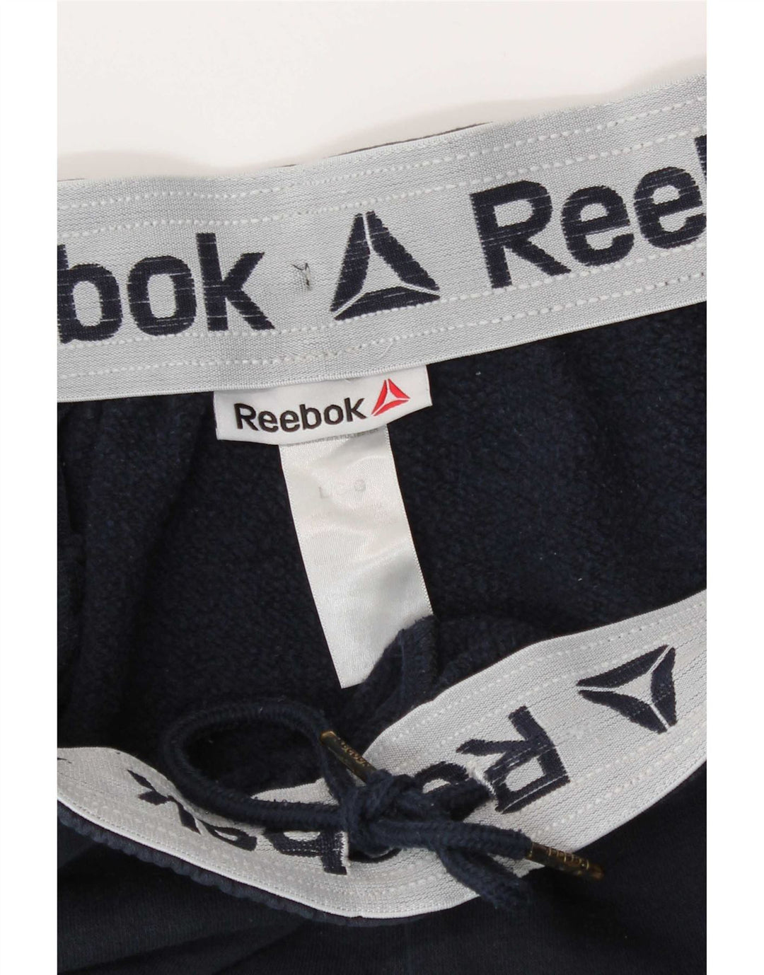 Мужские спортивные брюки-карго Reebok, большие темно-синие брюки для бега