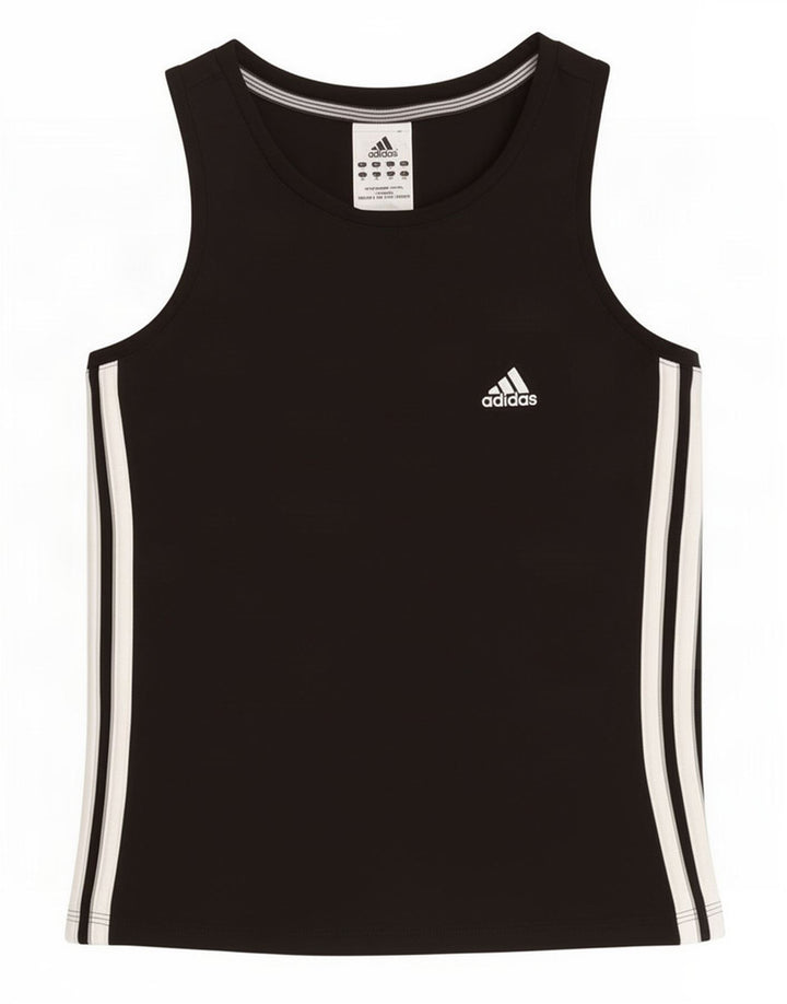 Женский жилет Adidas Top UK 14, средний черный хлопок
