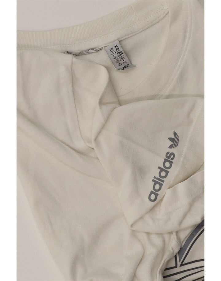 Мужская футболка с рисунком ADIDAS Top XS, белая
