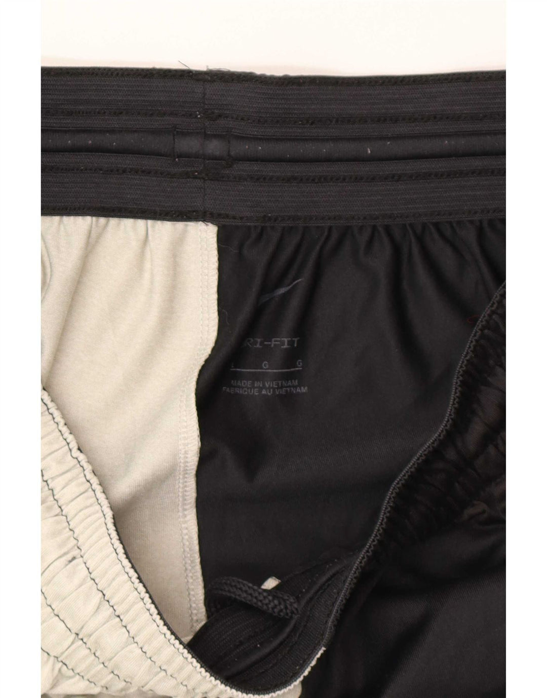 Мужские спортивные шорты Nike Dri Fit с графическим рисунком, большие черные полиэстер с цветными блоками