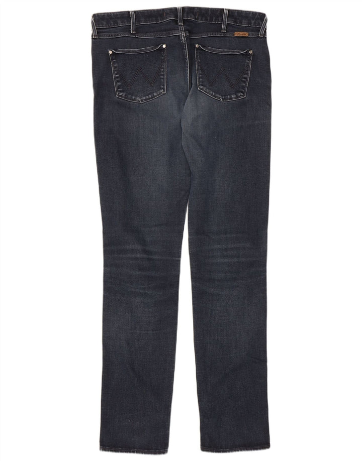Женские узкие джинсы WRANGLER W32 L30 Темно-синие