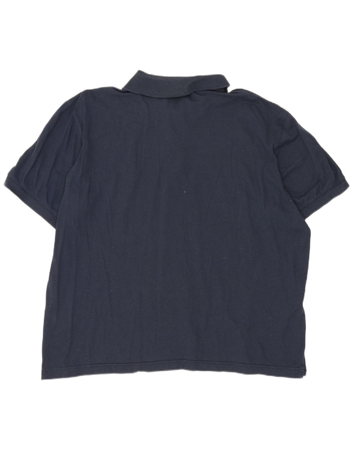 Мужская рубашка-поло SERGIO TACCHINI IT 52, большая темно-синяя, хлопок