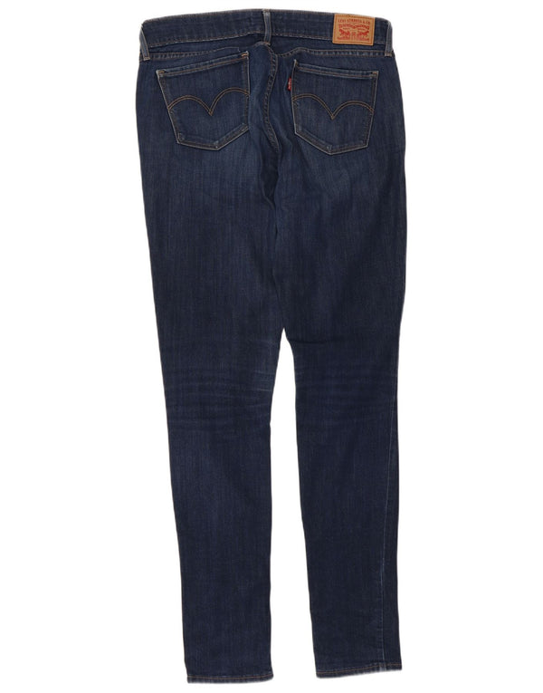 Женские джинсы скинни Levi's 711 W29 L32 Темно-синие, хлопок
