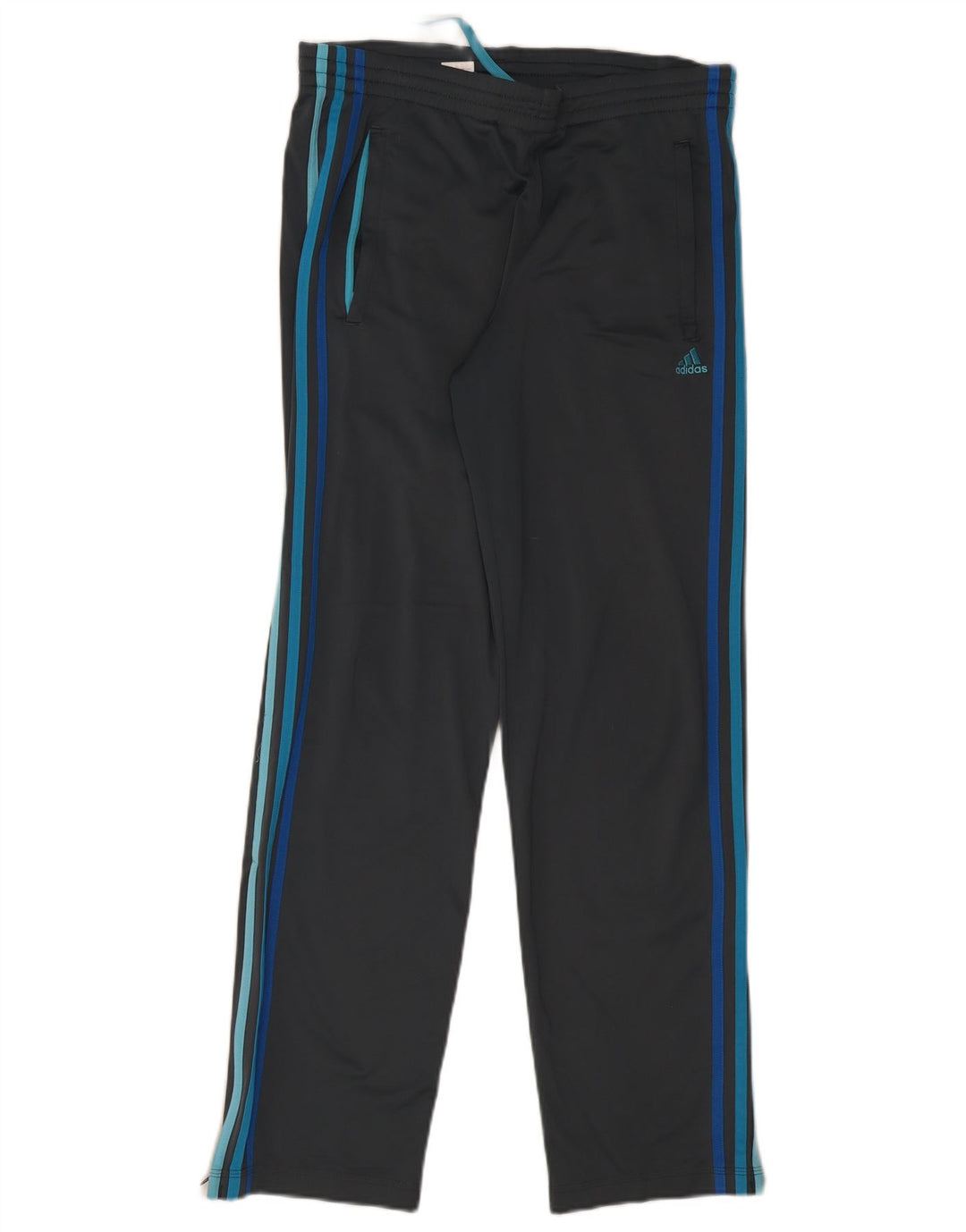 Мужские спортивные брюки Adidas UK 36/38, маленький серый полиэстер