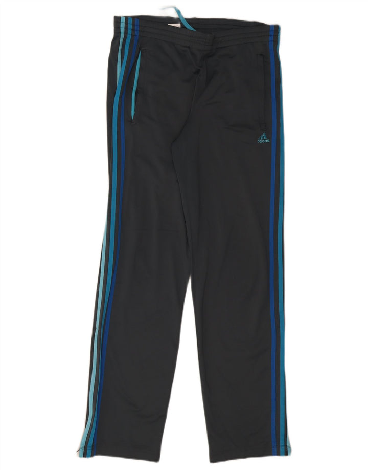 Мужские спортивные брюки Adidas UK 36/38, маленький серый полиэстер