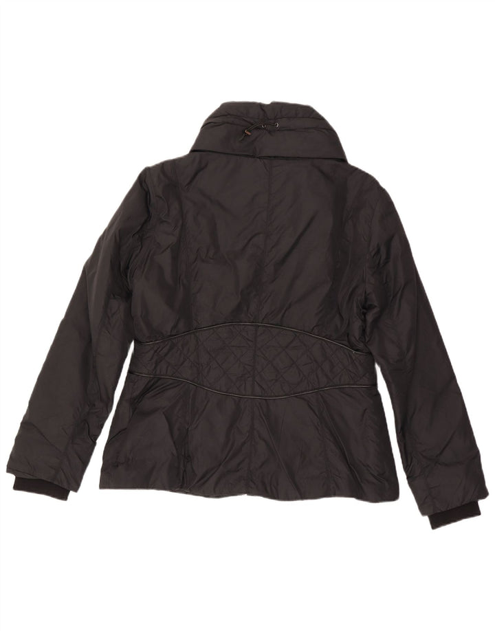 Женская стеганая куртка Zara UK 18 XL, черный полиэстер