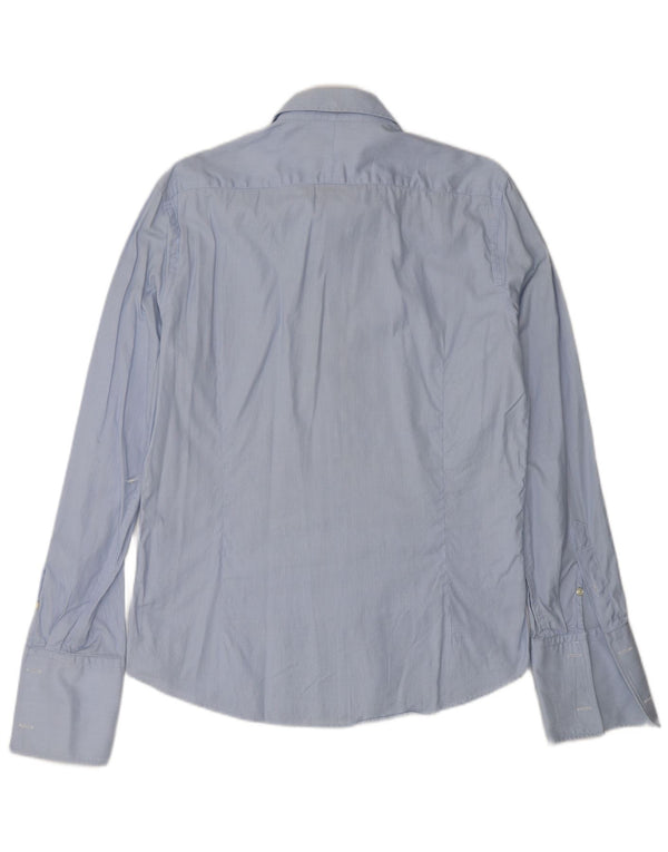 Massimo Dutti Mens Formal Shirt Size 41 Large Blue