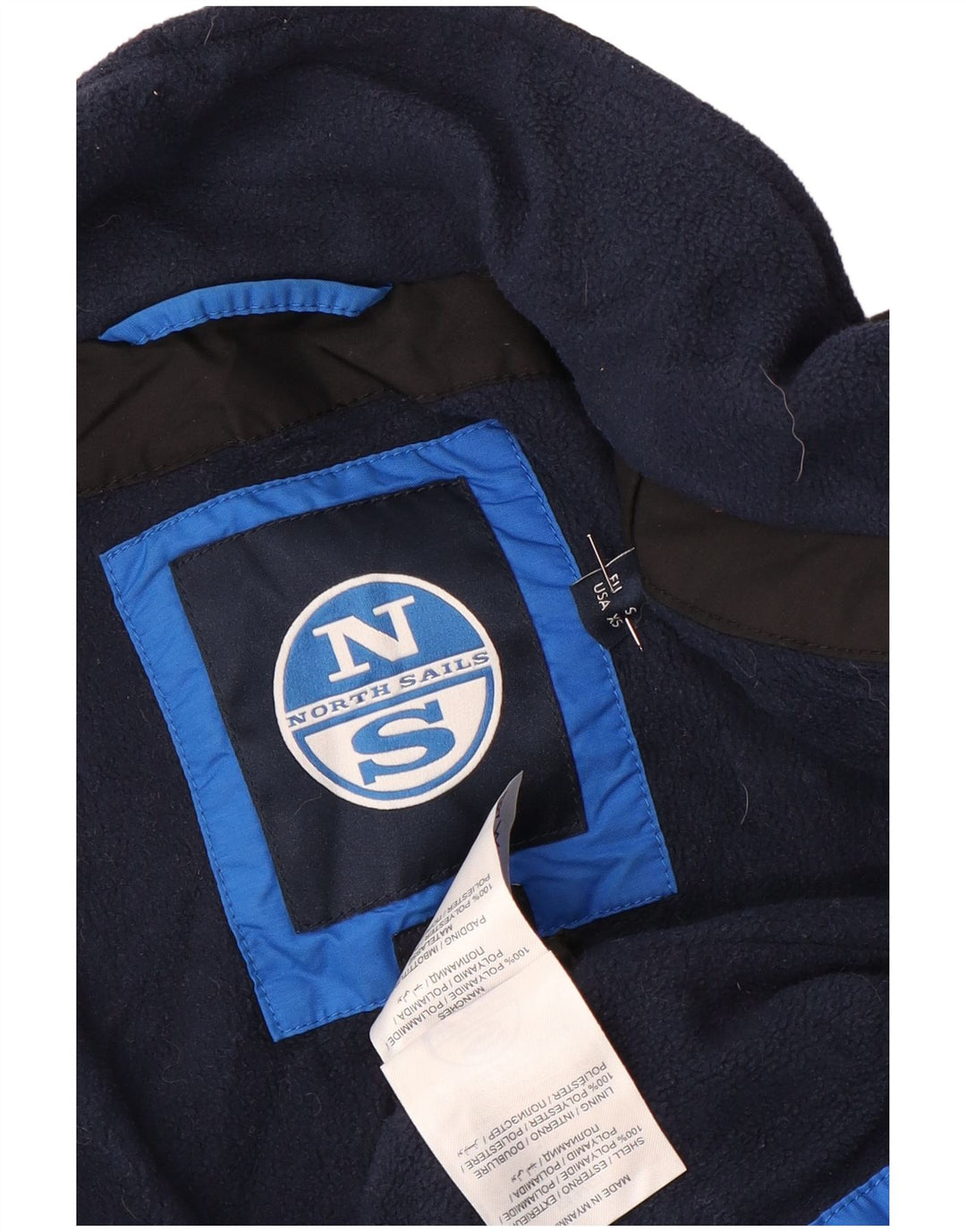 Мужская куртка-бомбер North Sails EU 36, маленькая, черная, полиамид