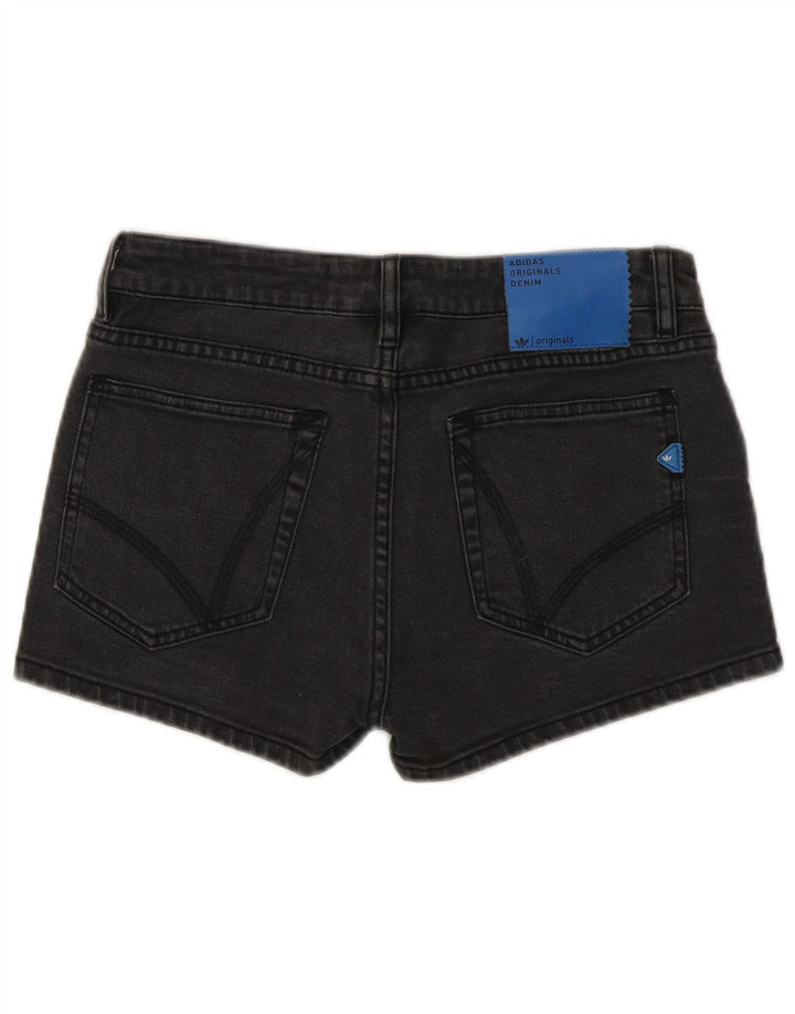 Женские джинсовые шорты ADIDAS W26, маленькие серые, хлопок