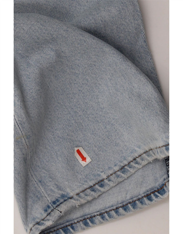 Женские прямые джинсы Levi's Ribcage W25 L29, синий хлопок