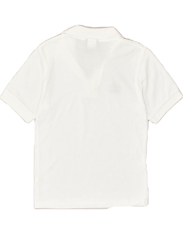 UMBRO Mens Polo Shirt 2XS White Cotton