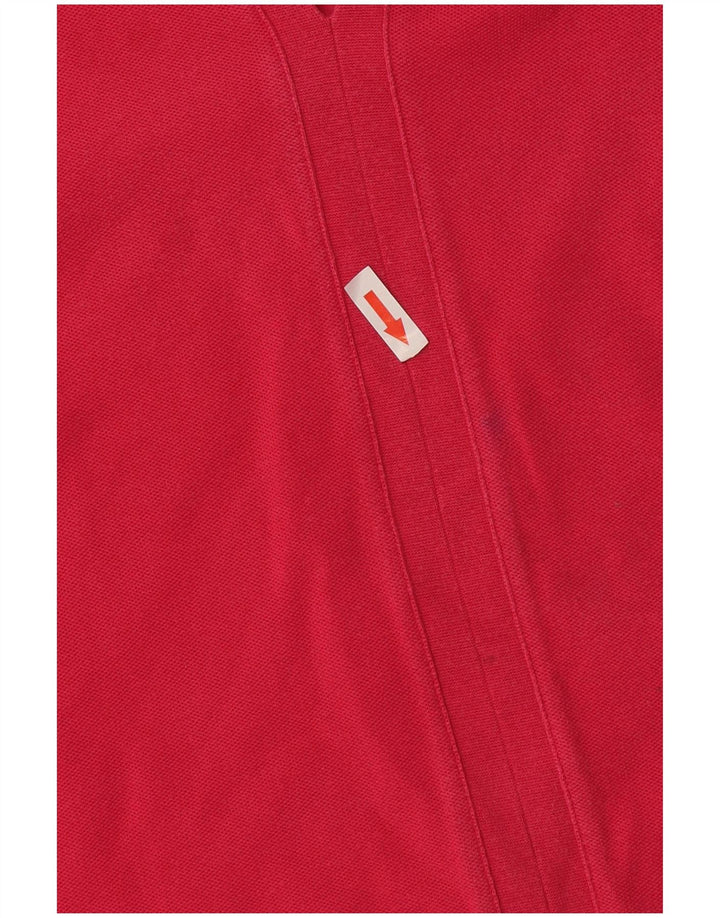 Женская рубашка поло Lacoste, размер 40, средний розовый хлопок, размер 40