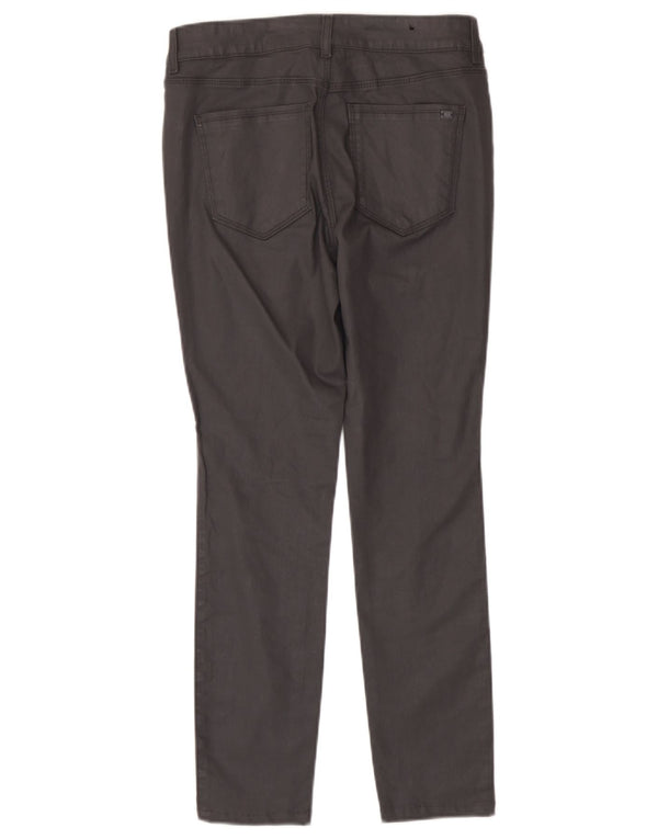Massimo Dutti Женские узкие повседневные брюки EU 38 Small W28 L27 Серый хлопок