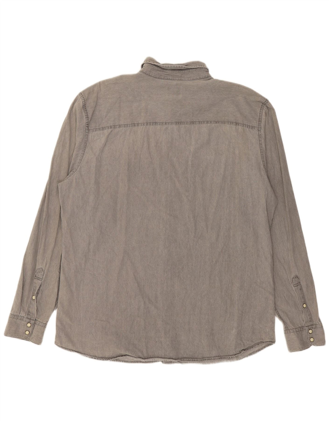 Мужская рубашка Jack & Jones 2XL серая, хлопок