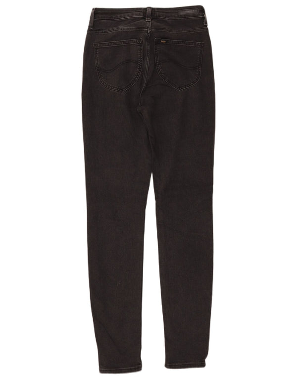 Женские джинсы скинни LEE Scarlett W28 L33, черный хлопок