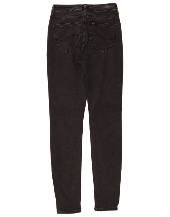 Женские джинсы скинни LEE Scarlett W28 L33, черный хлопок