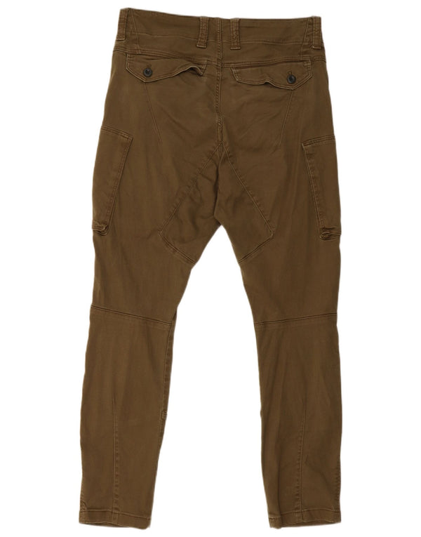 Мужские узкие брюки-карго G-Star W31 L29, хлопок цвета хаки