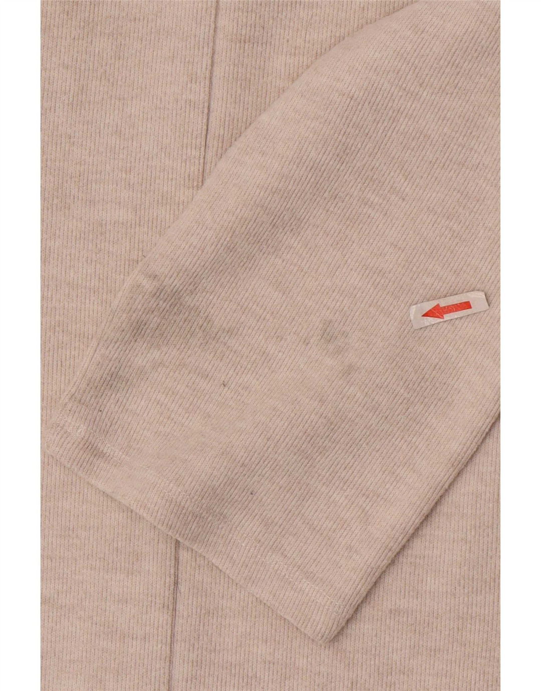 Женское платье прямого кроя с рукавом 3/4 Zara UK 12, средний бежевый