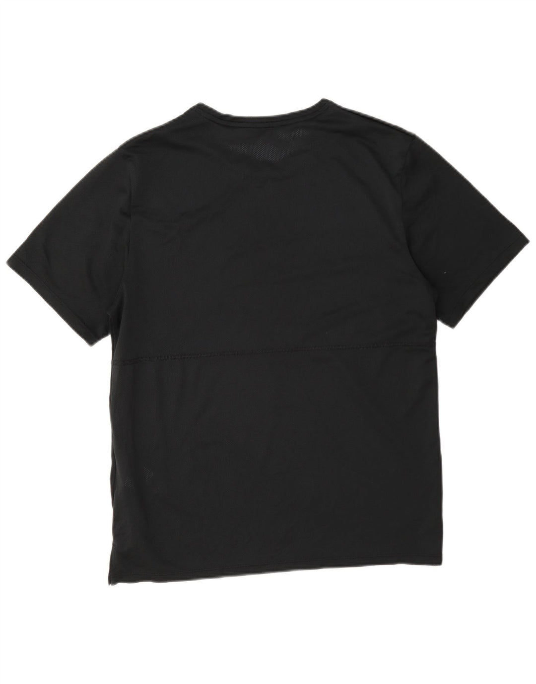 Мужская прозрачная футболка Nike Dri Fit, средний черный полиэстер