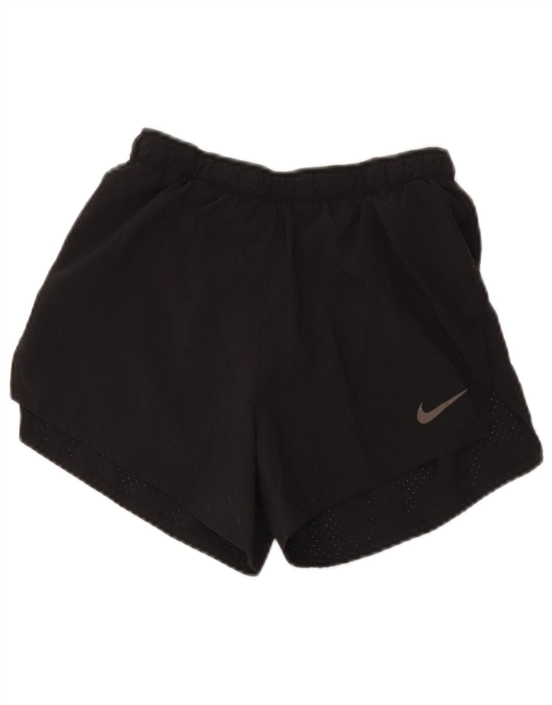 Женские спортивные шорты Nike Dri Fit UK 8, маленькие черные, полиэстер