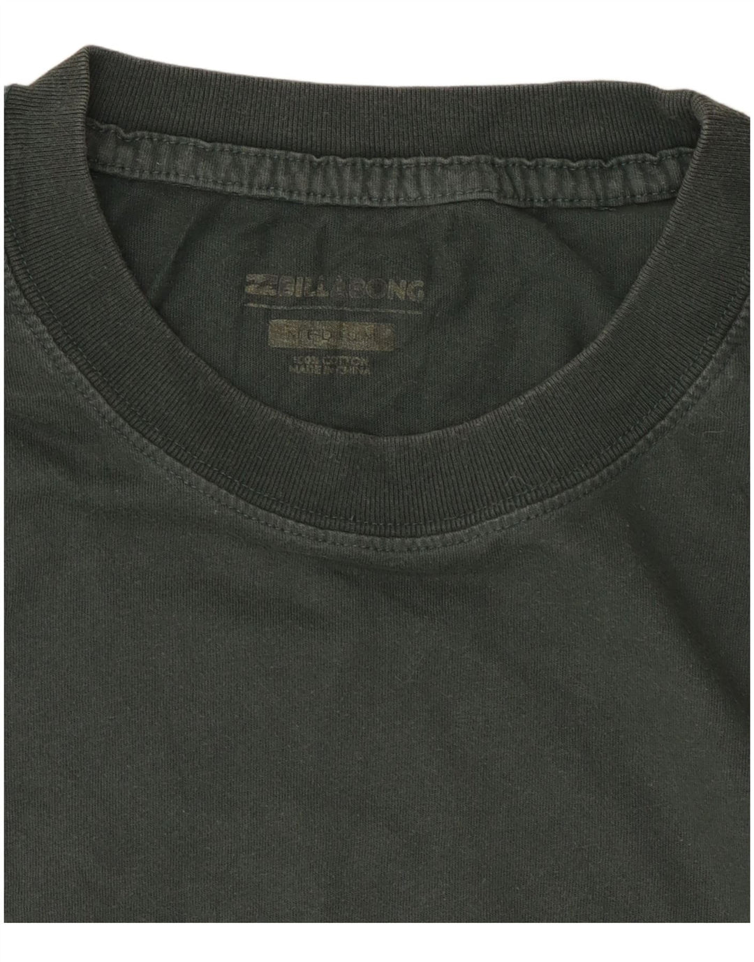 Мужская футболка Billabong с рисунком, средний цвет, хаки, хлопок