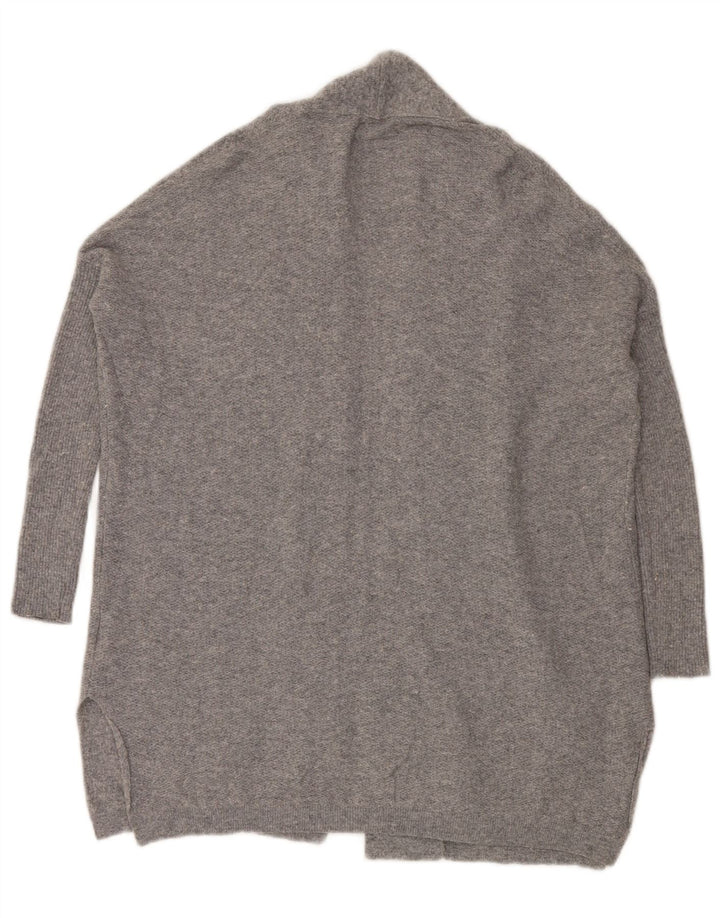 Женский свободный открытый кардиган Superdry UK 2 2XS Серый в крапинку