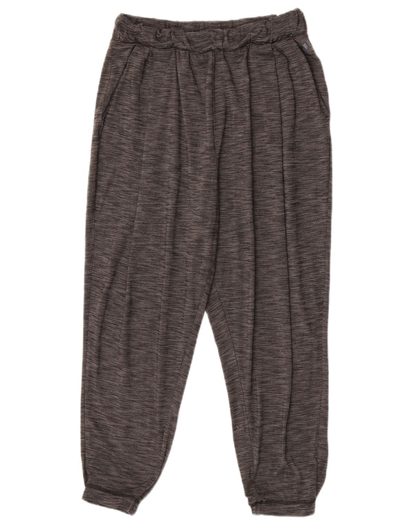 Женские спортивные брюки Adidas Climalite, брюки для бега, Великобритания, 8/10, маленькие, серые