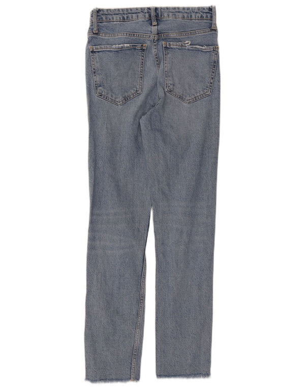 Женские узкие джинсы Zara EU 34 2XS W24 L27 синие