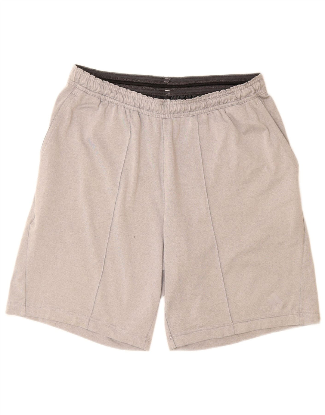 Мужские спортивные шорты ADIDAS Climacool, большие серые, полиэстер