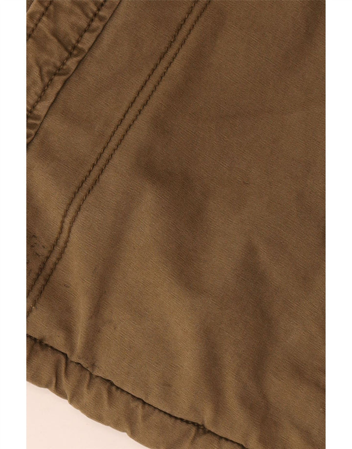 Мужская универсальная куртка Fat Face стандартного кроя, Великобритания, 42 XL, коричневый хлопок
