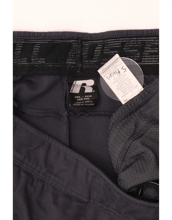 Мужские спортивные брюки Russell Athletic 3XL Серый вискоза