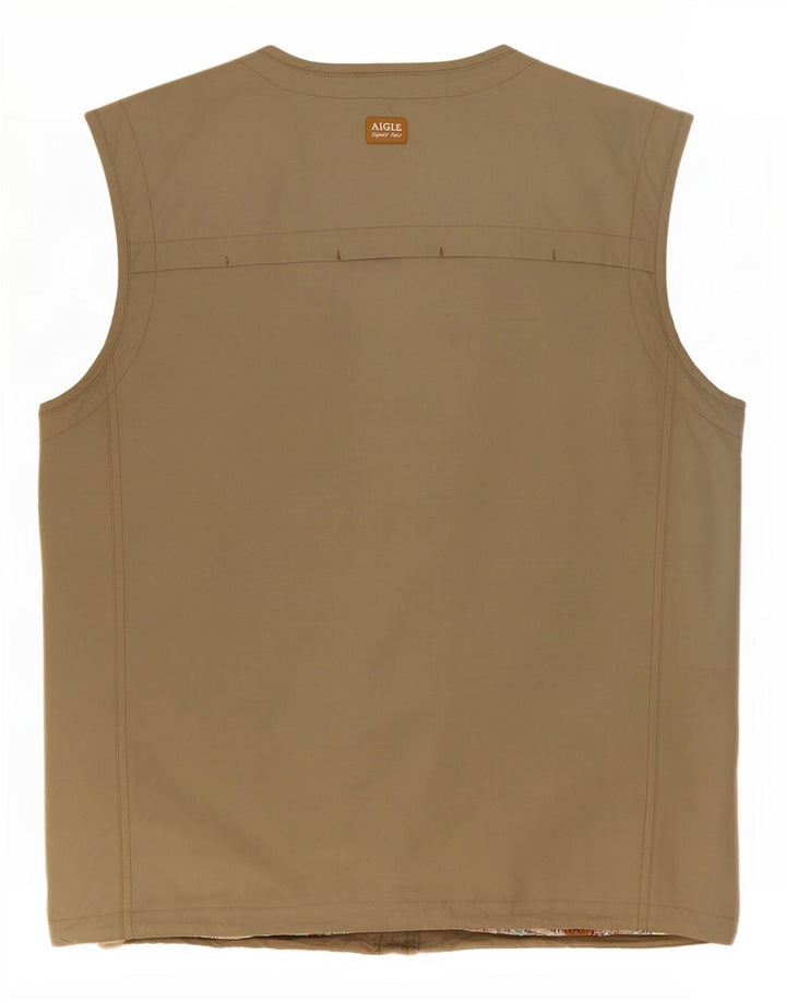 Мужской жилет Aigle Utility UK 42 XL, полиэстер цвета хаки