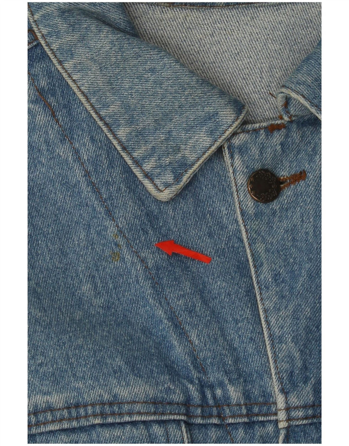 Мужская джинсовая куртка VINTAGE UK 42 XL синяя