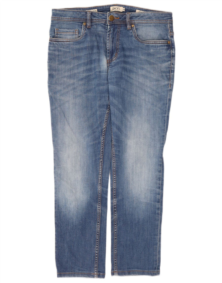 Женские укороченные джинсы Dack's Slim IT 48 XL W32 L26 Синие, хлопок
