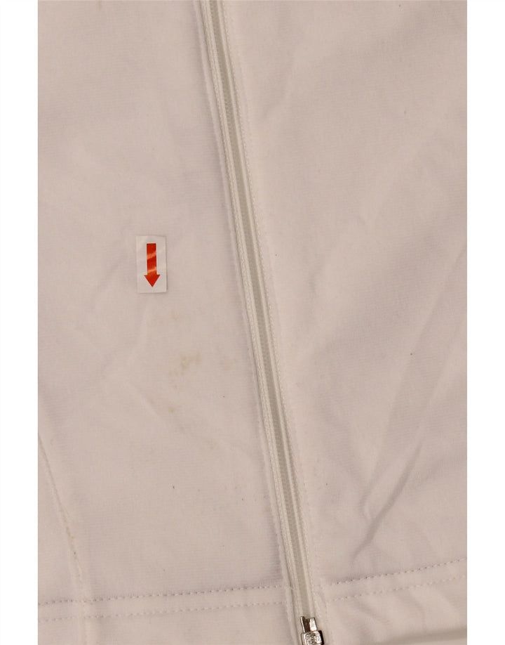 Женский спортивный костюм ADIDAS Top Jacket UK 12 Medium White Colorblock