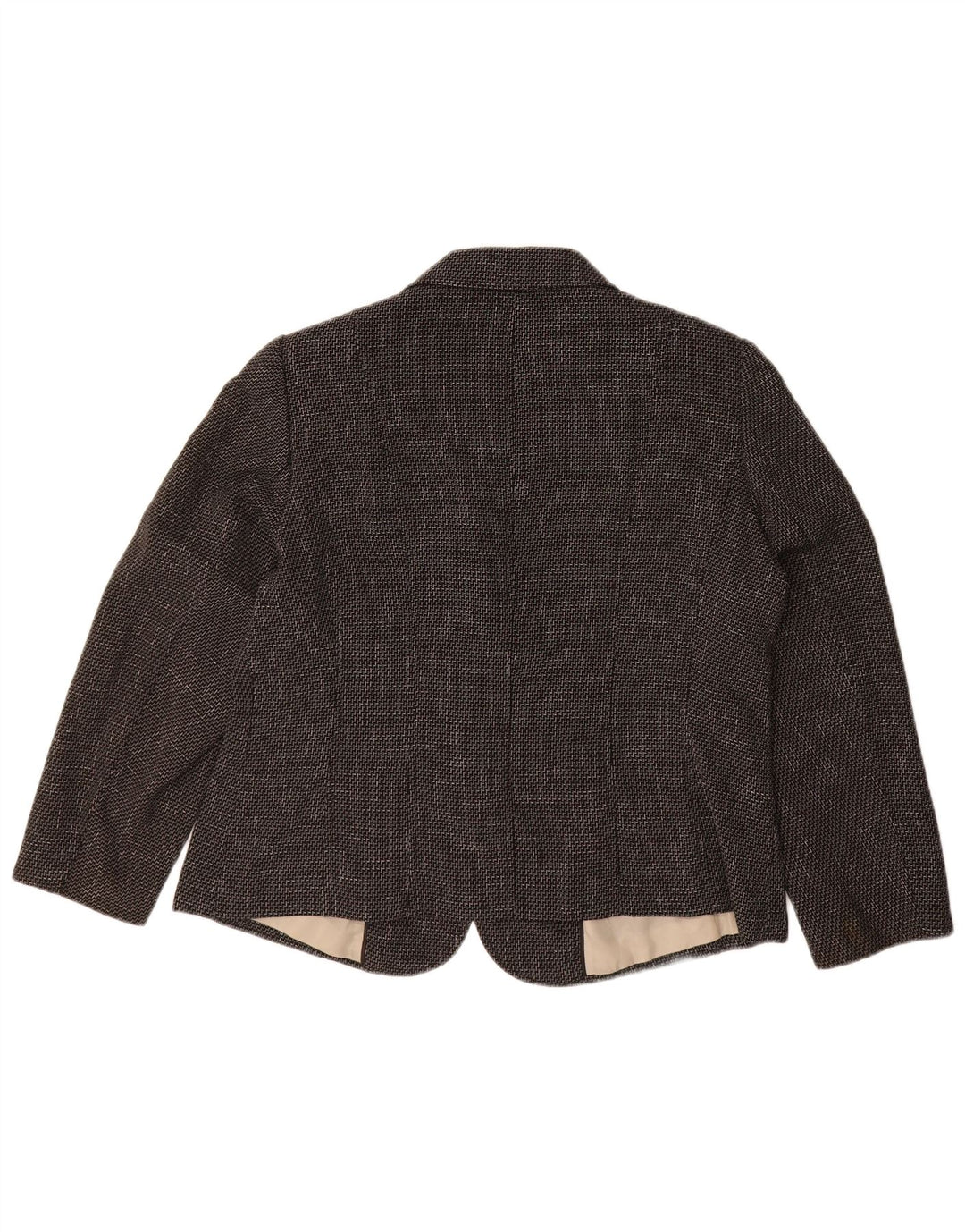 Женский пиджак на 5 пуговицах Marks & Spencer UK 18 XL, черный с шевроном