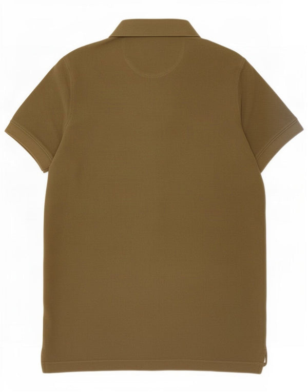 Мужская рубашка-поло Massimo Dutti, маленький цвет хаки, хлопок