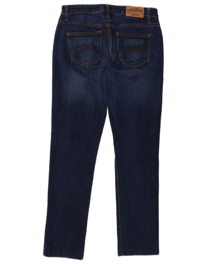 CARRERA Womens 752 Slim Jeans IT 42 Medium W29 L28 Navy Blue Cotton