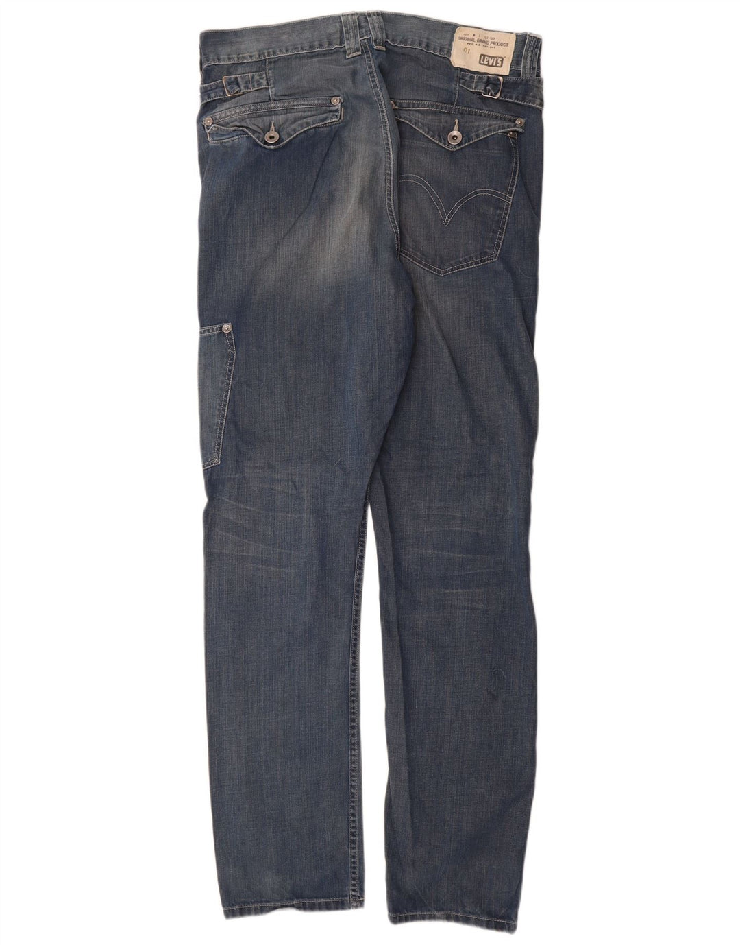 Мужские джинсы-карго Levi's Slim W36 L34 синие