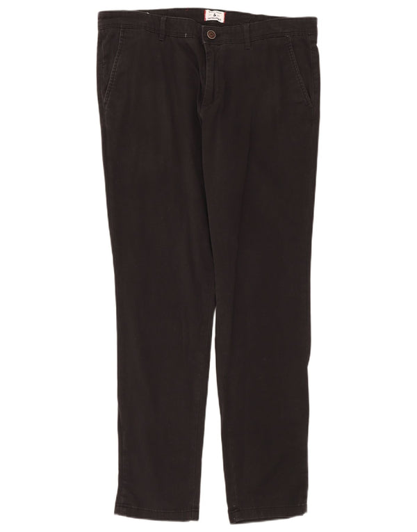 Брюки-чиносы Jack & Jones мужские узкие W36 L32 черные